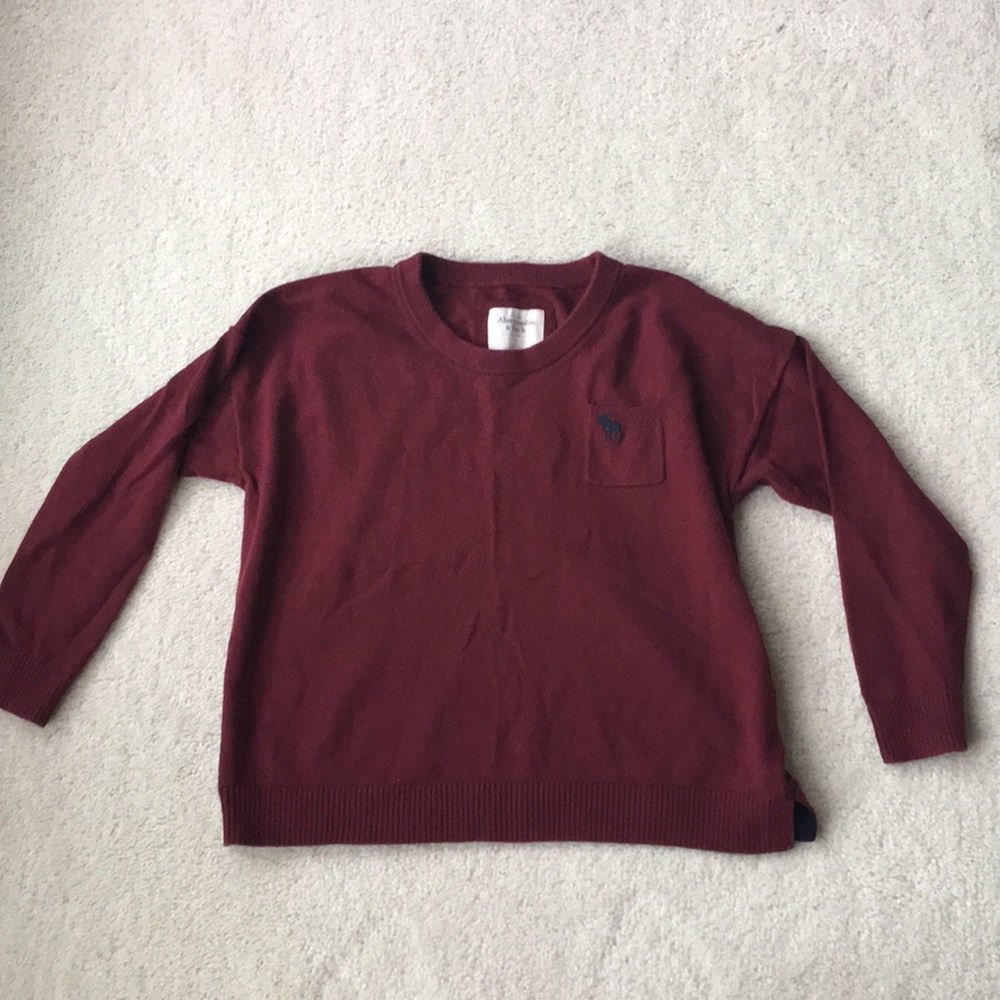 ‼️3 for $20! Abercrombie and Fitch crew sweater